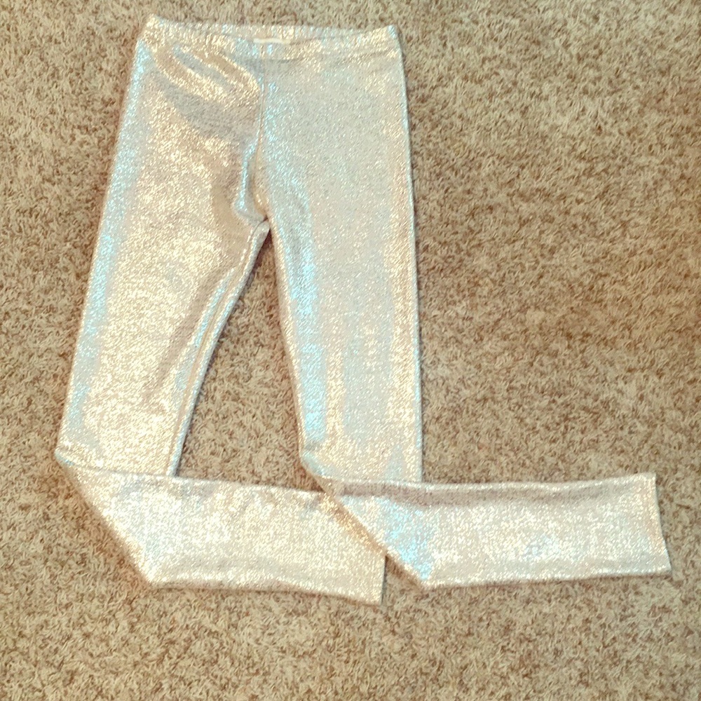Gold leggings